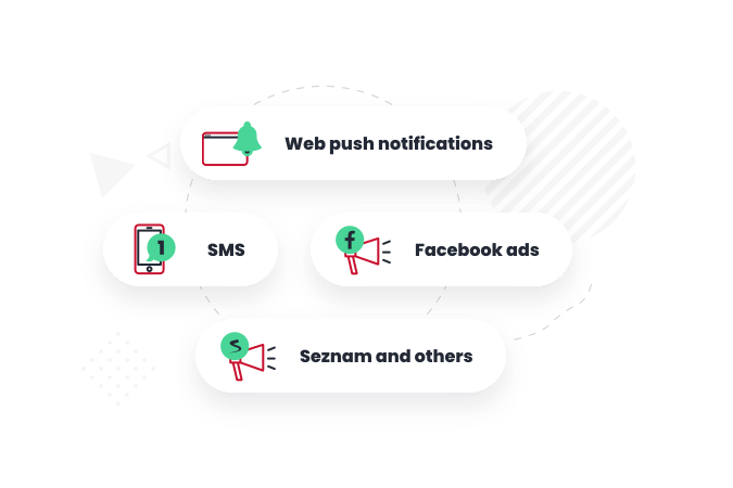 Targito enables multichannel communication thanks to its unique functions and modules.